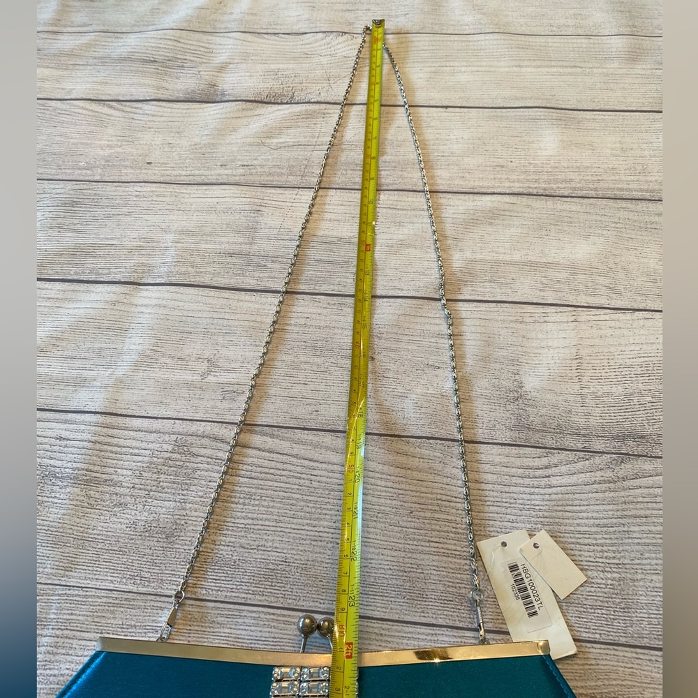 Teal and Bling Evening Bag ๐ - Picture 11 of 11